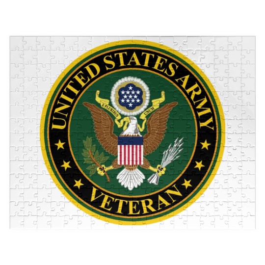 Army US Army Veteran Jigsaw Puzzles