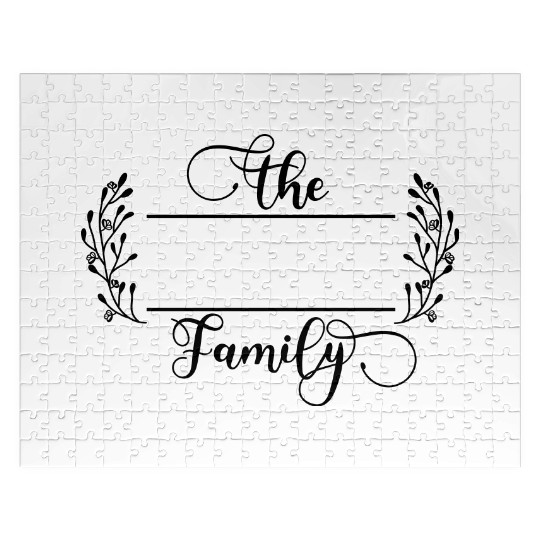 The Family, Family Reunion, Crest logo Jigsaw Puzzles