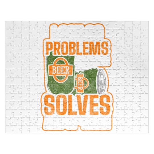 Alcohol Fun Alcohol Beer Bottle Jigsaw Puzzles