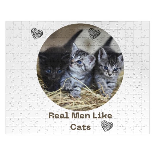 Kittens love Jigsaw Puzzles