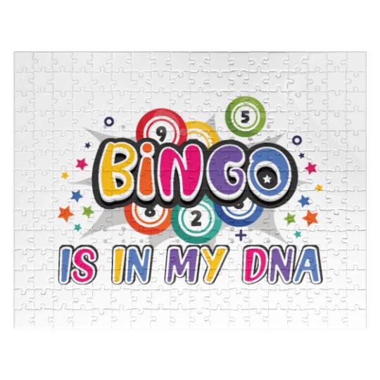 Bingo Card Game Grandma Bingo Player Bingo Cards Jigsaw Puzzles