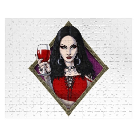Gothic Witch Alien Goth Jigsaw Puzzles