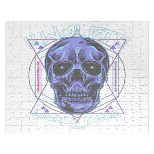 Kwalete World Tour Diamond Skull Jigsaw Puzzles