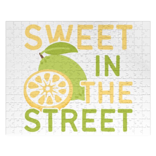 Lemon Juice Sweet In The Street Lemonade Stand Jigsaw Puzzles