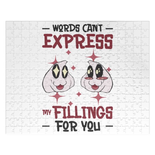 Dim Sums Filling Asian Food Chinese Food Fan Jigsaw Puzzles