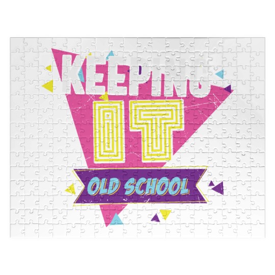 Keeping It Old School Retro Jigsaw Puzzles