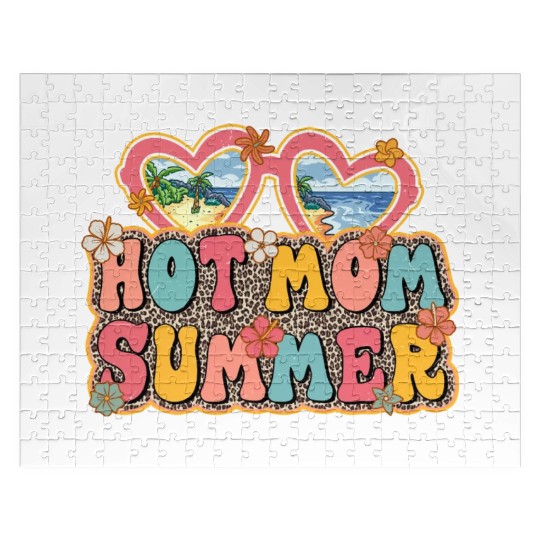 Hot Mom Summer sublimation Jigsaw Puzzles