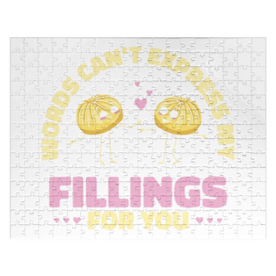 Dim Sums Filling Asian Food Chinese Food Fan Jigsaw Puzzles