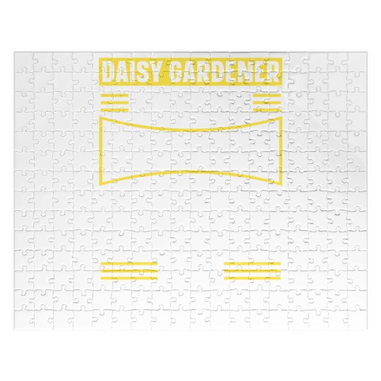 Daisy Garden Gardening Gardener Jigsaw Puzzles