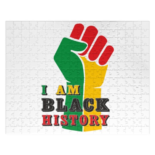 I Am Black History, Juneteenth, Freedom Day Jigsaw Puzzles