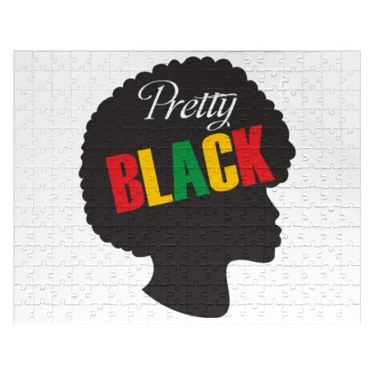 Juneteenth Day 1865, Pretty Black, Freedom Day Jigsaw Puzzles