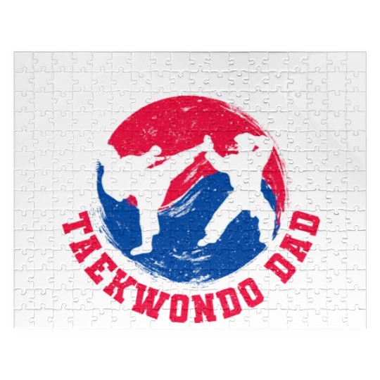 TKD Korean Martial Arts Tae Kwon Jigsaw Puzzles