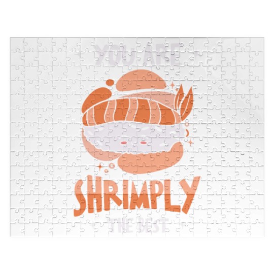 Asian Food Sushi Shrimp Food Sushi Lover Jigsaw Puzzles