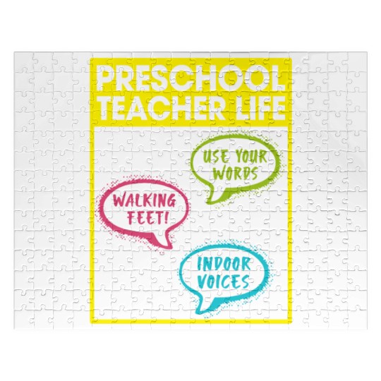 Preschool Teacher Life Jigsaw Puzzles