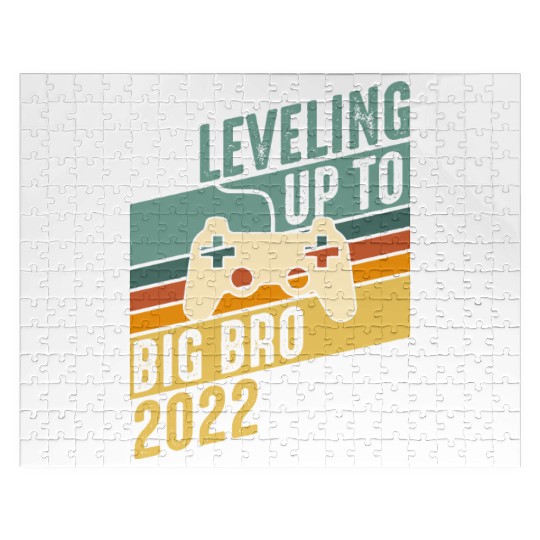 Level up Big Brother 2022 Baby Gamer Boy Baby Jigsaw Puzzles