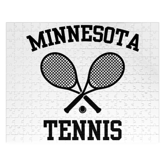 Vintage Minnesota Tennis Jigsaw Puzzles