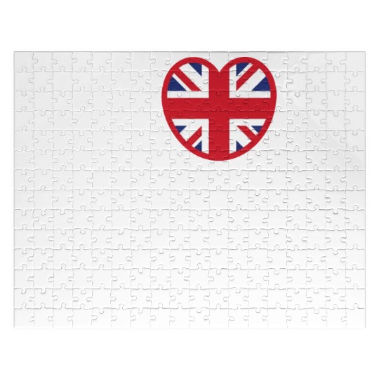 I Heart [Love] Fish & Chips Jigsaw Puzzles