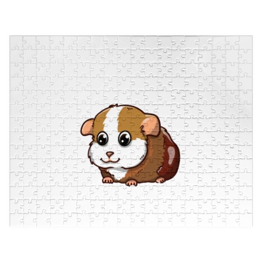 This Is My Human Costume I'm Really A Guinea Pig Jigsaw Puzzles