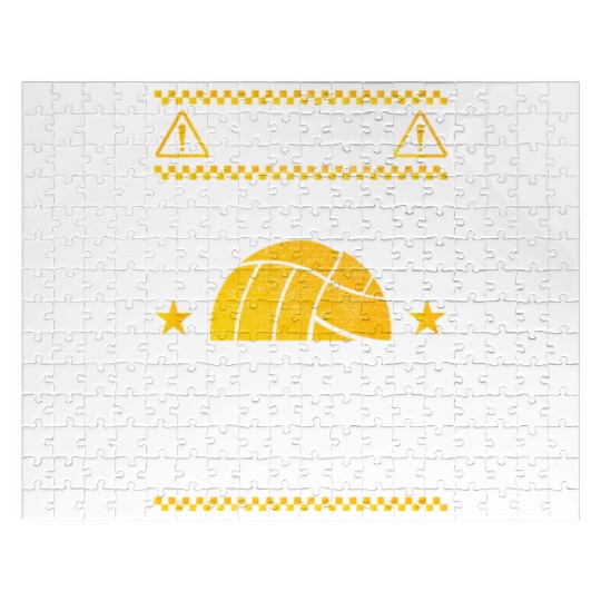 Loud Yelling Volleyball Dad Jigsaw Puzzles