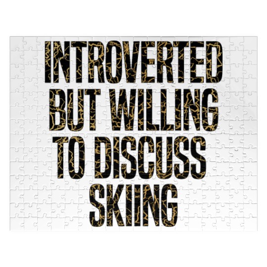 Skiing Coach: Introverted But Willing To Discuss S Jigsaw Puzzles