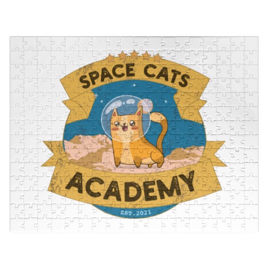 Space Cats Academy Jigsaw Puzzles