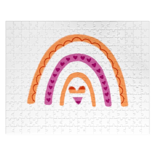 Fairness Lesbian Pride Rainbow Jigsaw Puzzles