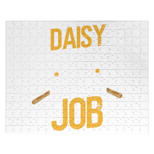 Daisy Garden Gardening Gardener Jigsaw Puzzles