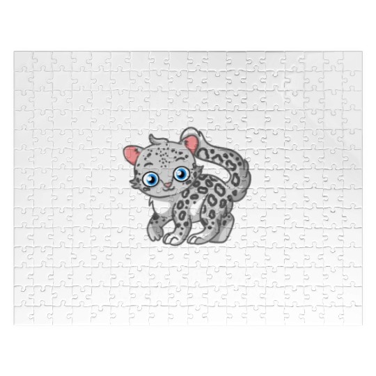 Always Be Yourself Unless You Can Be Snow Leopard Jigsaw Puzzles