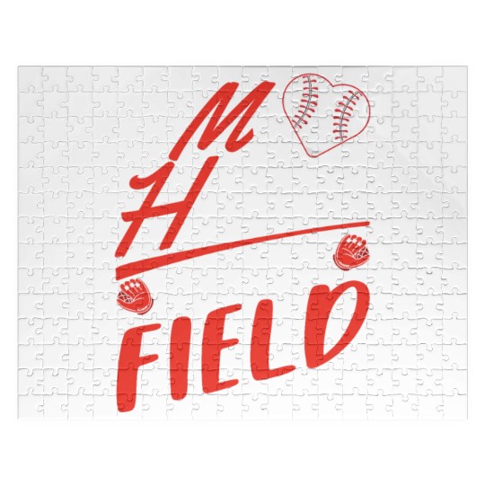 Baseball Mom Son Baseball Lover Jigsaw Puzzles