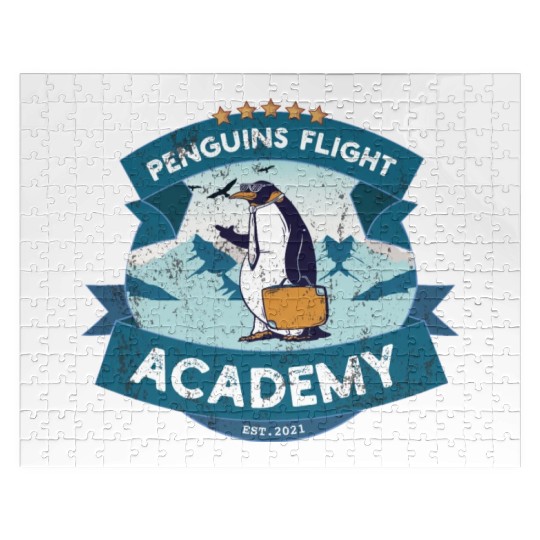 Penguin Academy Jigsaw Puzzles