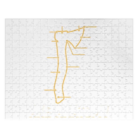 Axe Anatomy - Funny Ax Hatchet Thrower Throwing Jigsaw Puzzles