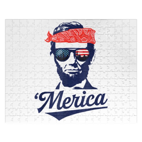 Funny Abraham Lincoln Jigsaw Puzzles