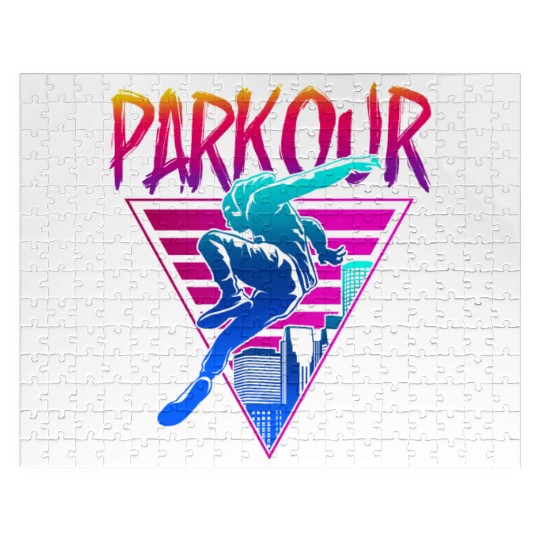 Parkour Free Running Traceur 80S Jigsaw Puzzles