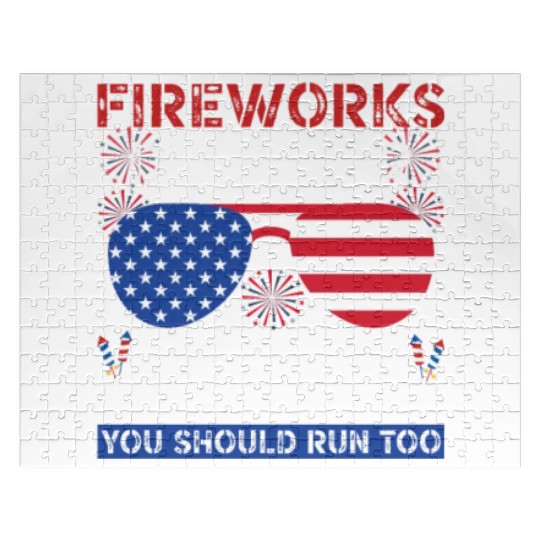 Fireworks Director If You Ever See Me Running Jigsaw Puzzles