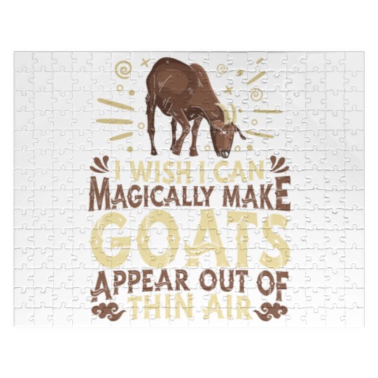 Goat Farmer Farming Jigsaw Puzzles