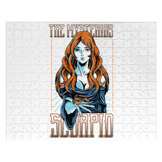 The Mysterious Scorpio Full of Ambition Gift Jigsaw Puzzles