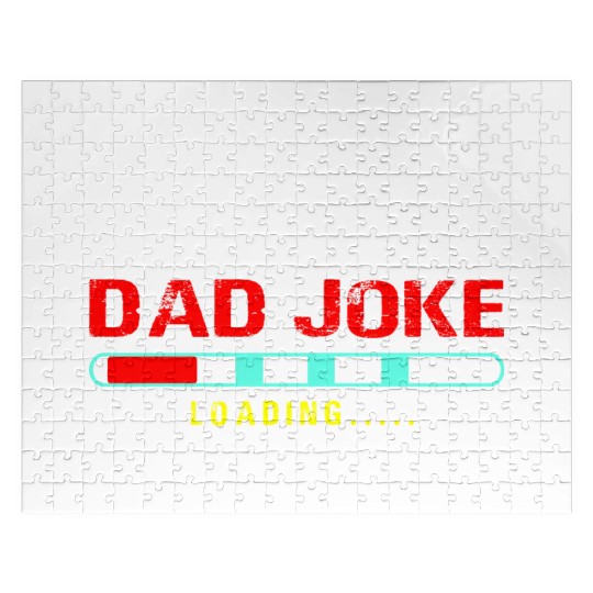 dad joke loading Gift for Daddy Jigsaw Puzzles