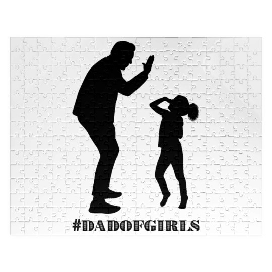 The walking dad Jigsaw Puzzles