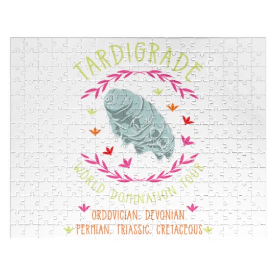 Tardigrade World Domination Tour Jigsaw Puzzles