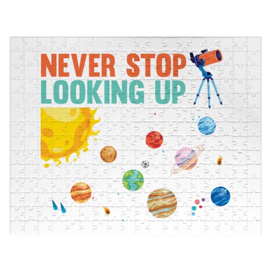 Telescope Solar System Planets Astronomer Jigsaw Puzzles