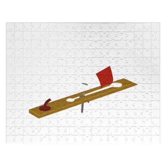 Ice Fishing Tip Up Flag Only Flag I Kneel For Jigsaw Puzzles