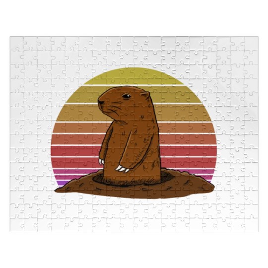 Respect The Groundhog Jigsaw Puzzles