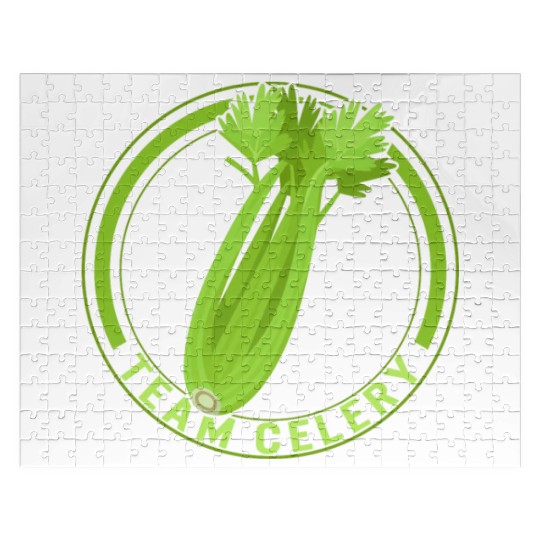 Celery Vegetable Jigsaw Puzzles, Team Celery Jigsaw Puzzles,