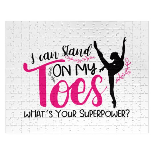 Ballet Ballerina Dance Dancer Dancing Ballet Gift Jigsaw Puzzles