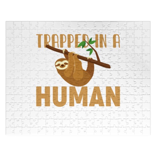 Sloth Sloths, Human, Trees, Body Jigsaw Puzzles