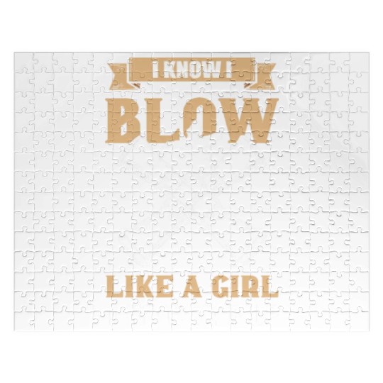 I Know I Blow Like A Girl Duck Hunting Duck Call Jigsaw Puzzles
