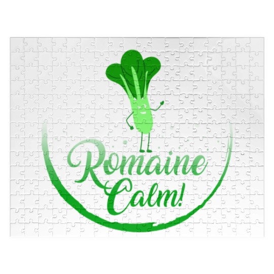 Lettuce Vegetable Jigsaw Puzzles, Romaine Calm Jigsaw Puzzles,