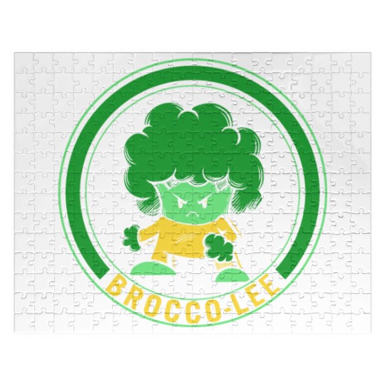 Vegetables Jigsaw Puzzles, Brocco-Lee Funny Vegetable
