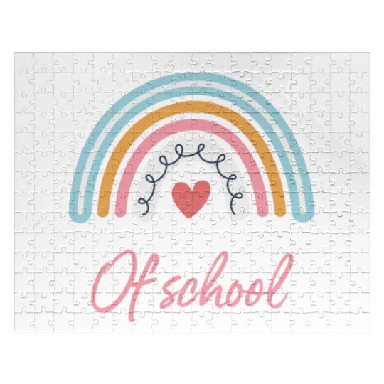 Happy Last Day School Teacher Student Graduation Jigsaw Puzzles