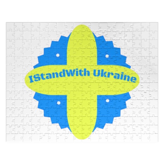 I Stand With Ukraine Jigsaw Puzzles